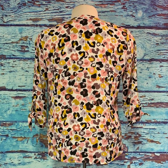 Principles Funky Floral Print Blouse - Picture 2 of 6